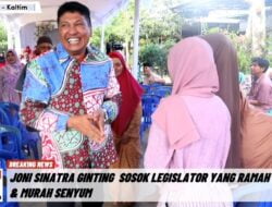 Joni Sinatra Ginting Sosok Legislator yang Peramah