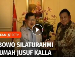 VIDEO: Prabowo Subianto Mendatangi Kediaman Jusuf Kalla