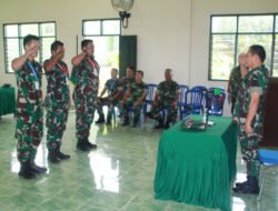 Kasdim 0901/SMD Pimpin Penutupan Kegiatan Pendayagunaan Koramil Model
