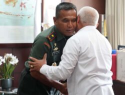 Danrem Brigjen TNI Yudhi Prasetiyo Silaturahmi  ke Kantor Gubernur Kaltim