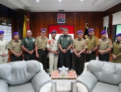 Audensi Komandan Korem 091/ASN Ikatan Alumni Resimen Mahasiswa Indonesia (IARMI)