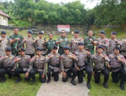 Danrem 091/ASN Berkunjung ke Batalyon B Pelopor Brimob Polda Kaltim