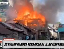 Kebakaran Di Jl R.E Martadinata Hanguskan 23 Rumah