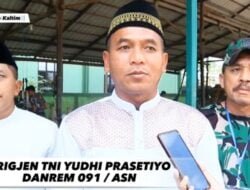 Korem 091/ASN Sembelih 17 Ekor Hewan Qurban pada Hari Raya Idul Adha 1444 H