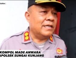 Kapolsek Sei Kunjang Beri Solusi Pola Antrian SPBU 2 Truck Satu Bus