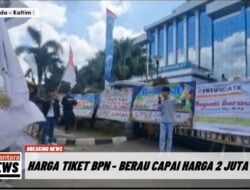 Harga Tiket Pesawat Mahal Menuju atau dari Kab.Berau Mahasiswa Gelar Aksi Demonstrasi