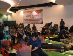 Korem 091/ASN Rutin Gelar Donor Darah pada Hut Kodam  VI/Mlw ke-65