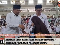 Muharam Ceria Baznas Salurkan 3000 Paket Bingkisan Kepada Anak Yatim dan Dhuafa Senilai 1.5 Miliar
