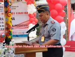 WBP Lapas Samarinda terima Remisi pada Hari Kemerdekaan RI Yang Ke-78 Th
