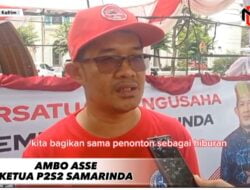 Persatuan Pengusaha Sembako Samarinda Ikuti Pawai Pembangunan Peringati HUT RI ke -78 Th
