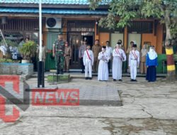Babinsa Samarinda Ulu jadi Irup Tanamkan Disiplin dan Cinta Tanah Air Sejak Dini