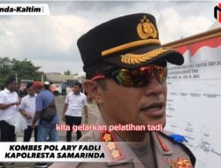 Simulasi Pengamanan Kota dan Deklarasi Damai Pemilu 2024