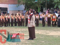 Berlangsung Meriah, Camat Sungai Kunjang Pimpin Apel Peringati Semarak Siaga Pramuka 2023