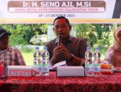 Wakil Ketua DPRD Kaltim Seno Aji Gelar Reses Masyarakat Di Desa Muara Badak Ilir