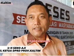 Wakil Ketua DPRD Kaltim Seno Aji Reses Ke-Desa Loa Ipuh Darat Kab.Kutai Kartanegara