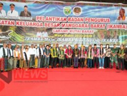 Pengurus Ikamba Kubar Resmi Dilantik, Ini Pesan Paulinus Dugis Untuk Pengurus Baru