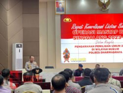 Polres Dharmasraya Gelar Rakor Lintas Sektoral Terkait Kesiapan Ops Mantap Brata Singgalang 2023-2024