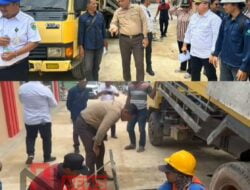 Wakil Ketua DPRD Kaltim Seno Aji Monitoring Langsung Pembangunan Drainase Loa Ipuh