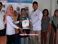 Baznas Samarinda Salurkan Bantuan 178,5 Jt  Kepada Warga Gg Rombong Kec.Samarinda Kota