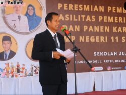 Peresmian Laboratorium dan Panen Karya Siswa SMPN 11 Samarinda