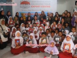SDN 005 Sungai Pinang Samarinda Rayakan Hari Ibu dengan Membuat Prakarya Daur Ulang Sampah Inisiasi E.O Sinar Intan
