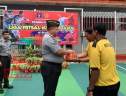 Liga Futsal Narapidana di Lapas Samarinda Dorong Jiwa Sportivitas