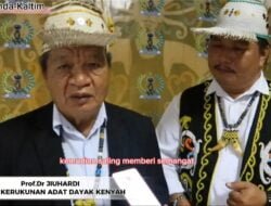 Keluarga Besar Adat Dayak Kenyah Gelar Perayaan Natal dan Syukuran Tahun Baru 2024