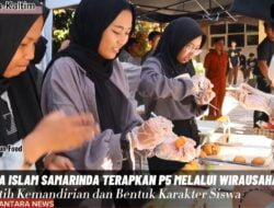 SMA Islam Samarinda Gelar Karya P5: Bazar Makanan Kreatif