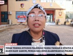 Pengacara Xena Klarifikasi Ke Polres Kab.Kukar, Sangkal Tuduhan Penyidik Gakum Atas Pemalsuan Tanda Tangan Kliennya