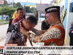 Sertijab dan  Pisah Sambut Kepala BPMP Kaltim: Jarwoko Gantikan  Khairullah