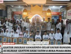 Kantor Imigrasi Samarinda Menggelar Safari Ramadhan: Berbagi Rezeki dan Mempererat Tali Silaturahmi