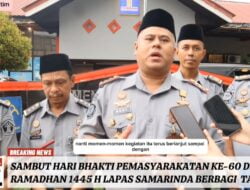 Peringatan Hari Bhakti Pemasyarakatan ke-60: Lapas Samarinda Bagikan 200 Paket Takjil untuk Masyarakat