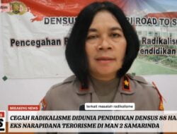 Densus 88 dan Eks.Napiter Sosialisasikan Pencegahan Radikalisme di Sekolah MAN 2 Samarinda