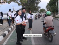 Berkah Ramadhan:Komunitas Purna Paskibraka Indonesia Kota Samarinda Berbagi Takjil