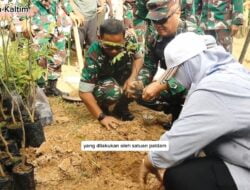 Kapaldam VI/Mulawarman Kolonel Cpl Anthony Sinaga Pimpin Karya Bhakti: Penghijauan dan Kesehatan di Kelurahan Mugirejo