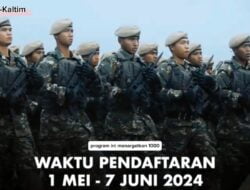 Sosialisasi Program Komponen Cadangan (Komcad) Matra Darat 2024 di Kodam VI Mulawarman