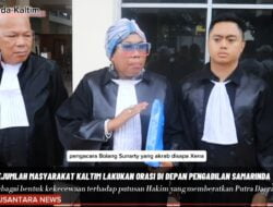 Orasi Masyarakat Kalimantan: Selamatkan Putra Daerah dari Ketidakadilan Hukum