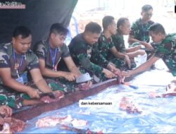 Korem 091/ASN Laksanakan Ibadah Qurban di Hari Raya Idul Adha 1445 H