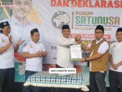 Forum Satunusa dari Warga Nahdliyyin Dukung Seno Aji Sebagai Cawagub Kaltim 2024