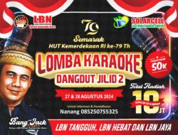 Meriahkan HUT RI ke-79,LBN Samarinda Rayakan dengan Lomba Karaoke Dangdut dan Perayaan Ulang Tahun Ke-4