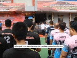 Pekan Olahraga dan Seni Narapidana di Lapas Samarinda: Semarak HUT RI dan Hari Pengayoman ke-79