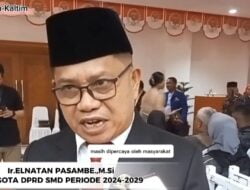 Elnatan Pasambe Kembali Dilantik: Siap Perjuangkan Aspirasi Masyarakat di DPRD Samarinda