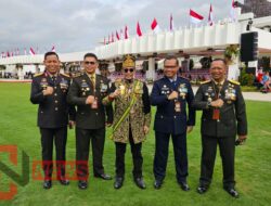 Panglima Tinggi Komando Pertahanan Adat Dayak Kalimantan, Prof. Dr. Rudolf, Hadiri Upacara Bersejarah di Istana Negara IKN