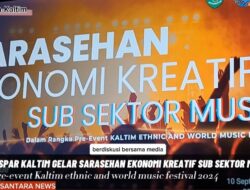 Kaltim Ethnic and World Music Festival 2024: Angkat Musik Etnik Lokal dan Internasional, Dorong Potensi Ekonomi Kreatif