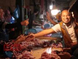 Rudy Mas’ud Blusukan di Pasar Kedondong Samarinda, Serap Aspirasi Pedagang Tradisional