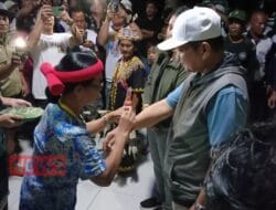 Warga Long Gelawang Sambut Hangat Pasangan MANIS