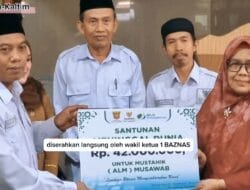 BAZNAS Samarinda Serahkan Santunan BPJS Ketenagakerjaan Rp 42 Juta untuk Keluarga Almarhum Musawab, Penghargaan atas Dedikasi di Masjid