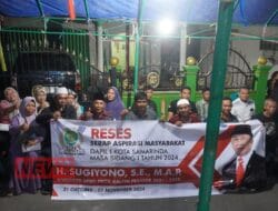 Sugiyono Gelar Reses, Presentasikan Program Pembangunan Di Damanhuri