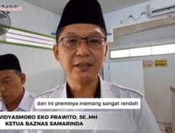 BAZNAS Samarinda Salurkan Santunan Meninggal Dunia  Rp70 Juta untuk Keluarga Almarhum Marbot Masjid Bapak Usman