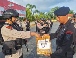 Batalyon C Pelopor Sat Brimob Polda Kaltim Aktifkan Program Sedekah Rutin Infaq Rp. 2000